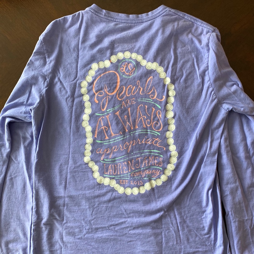 Lauren James Long Sleeve Tee Shirt